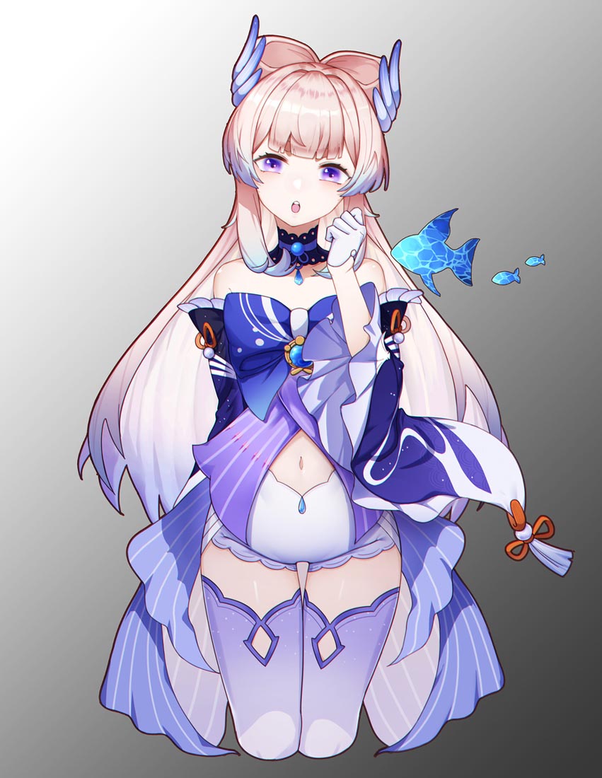 P站二次元同人图#早安原神【211015】