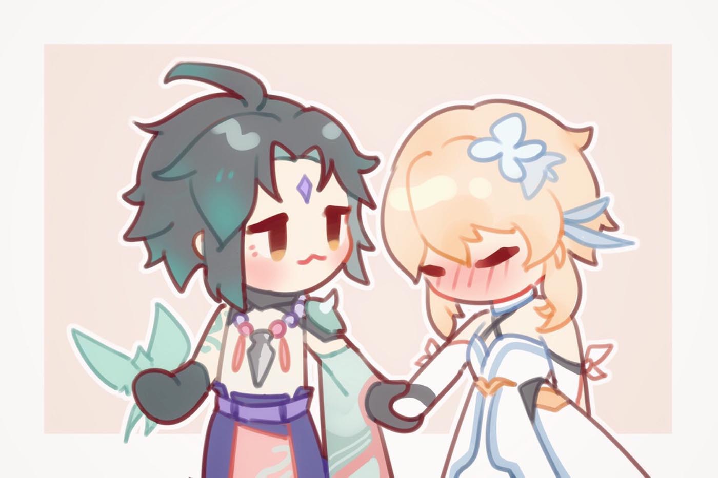 P站二次元同人图#晚安原神【211015】