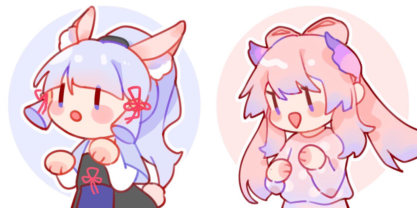 P站二次元同人图#晚安原神【211015】