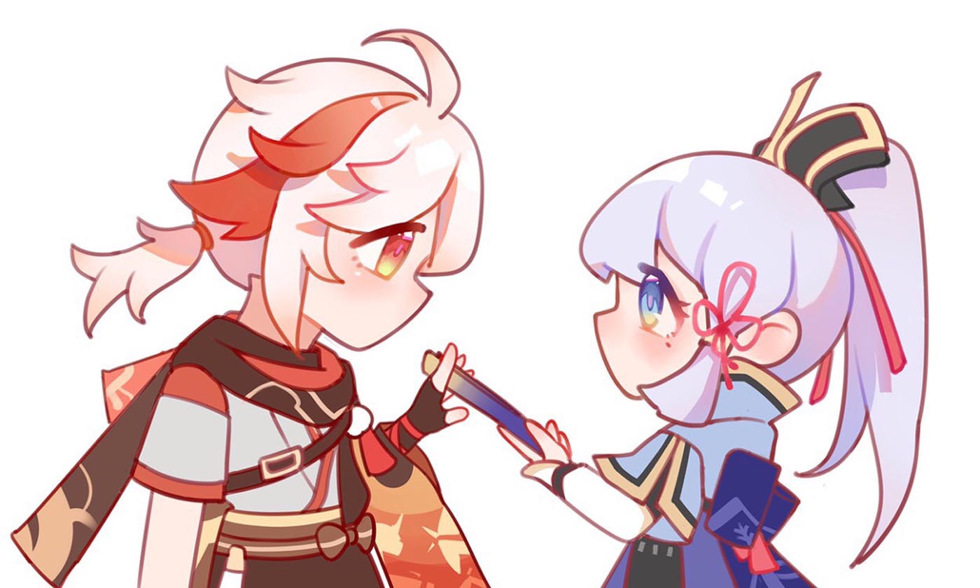 P站二次元同人图#晚安原神【211015】