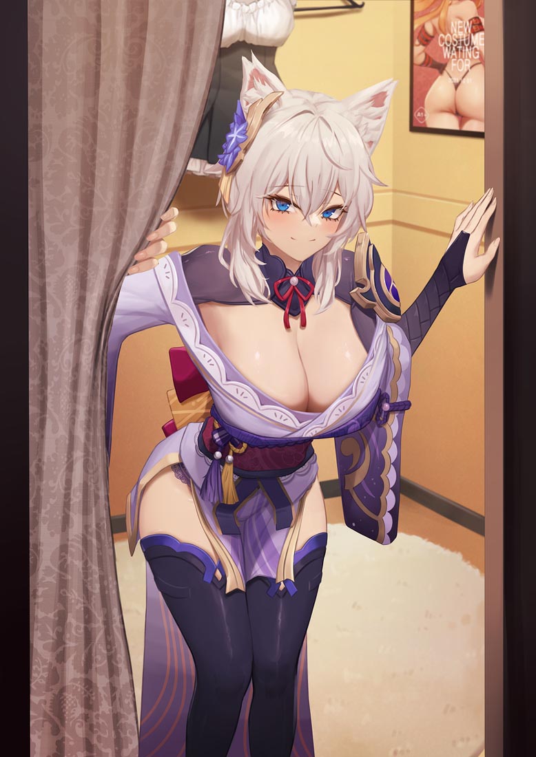 P站二次元同人图#早安原神【211016】