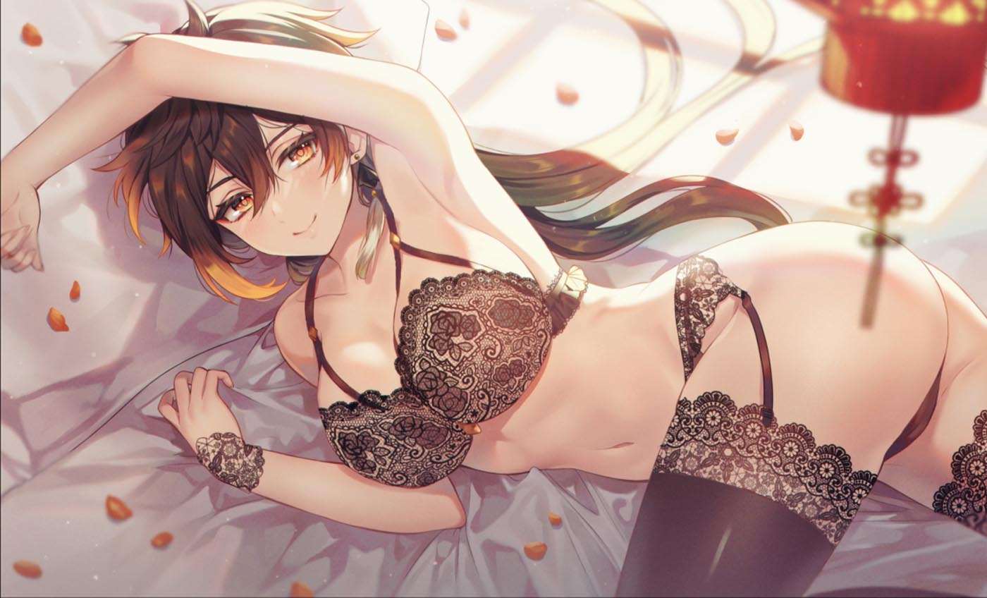 P站二次元同人图#早安原神【211016】