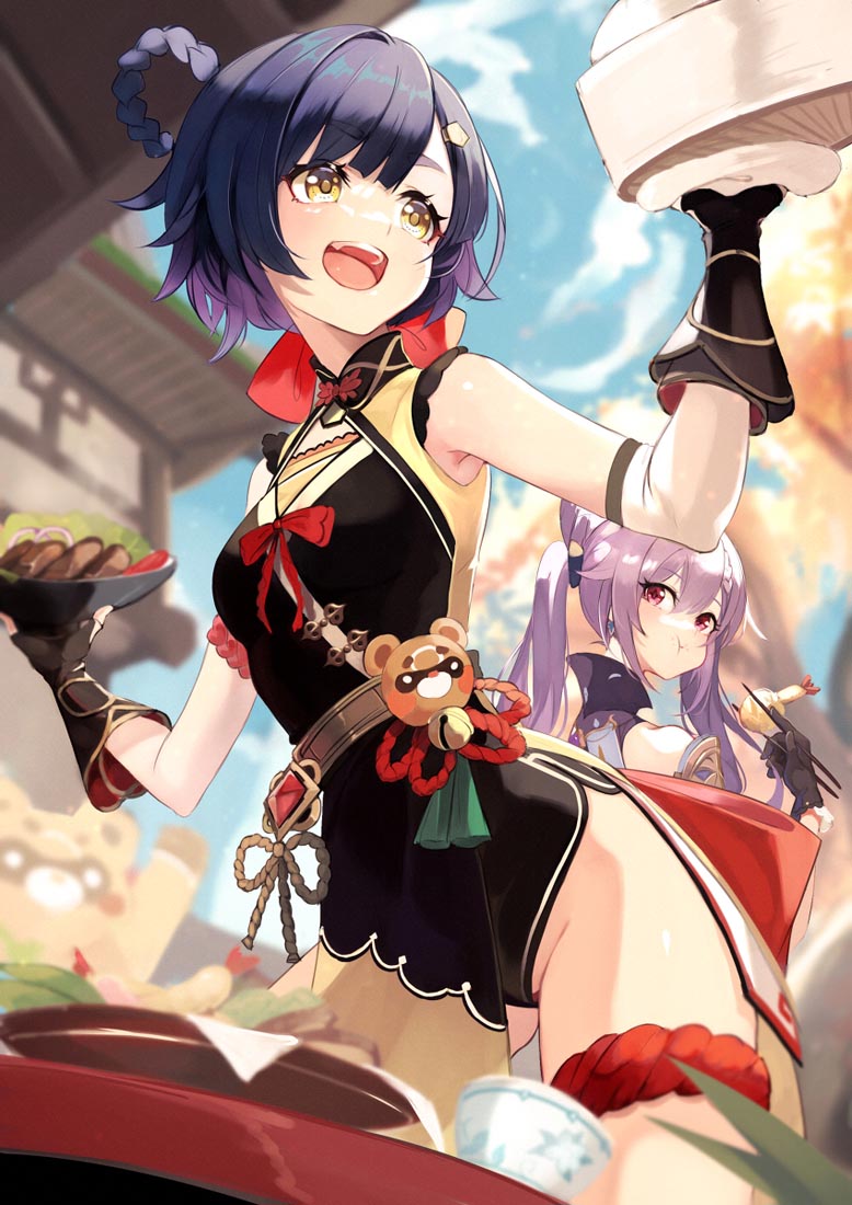 P站二次元同人图#早安原神【211016】