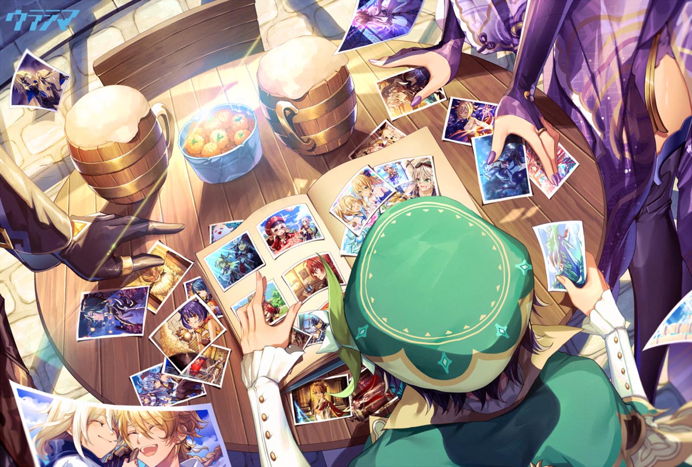 P站二次元同人图#午安原神【211016】