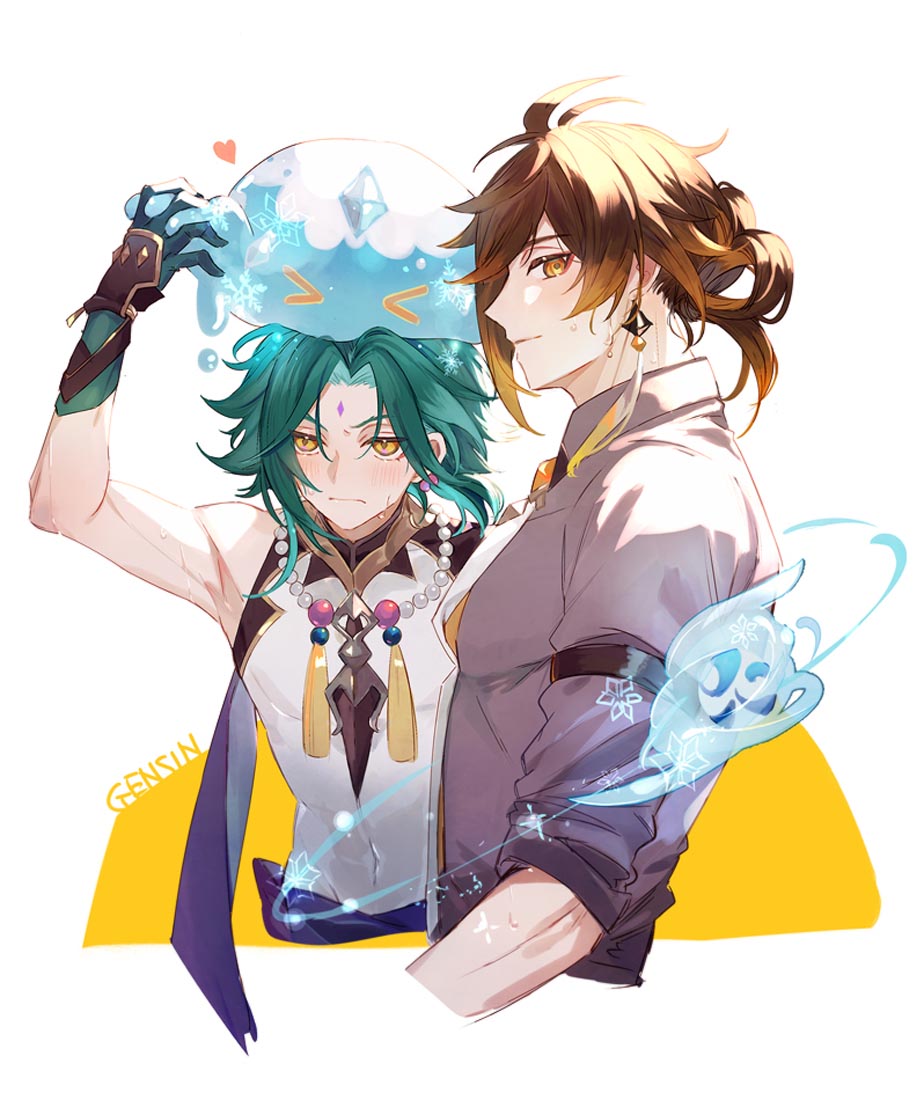 P站二次元同人图#午安原神【211016】