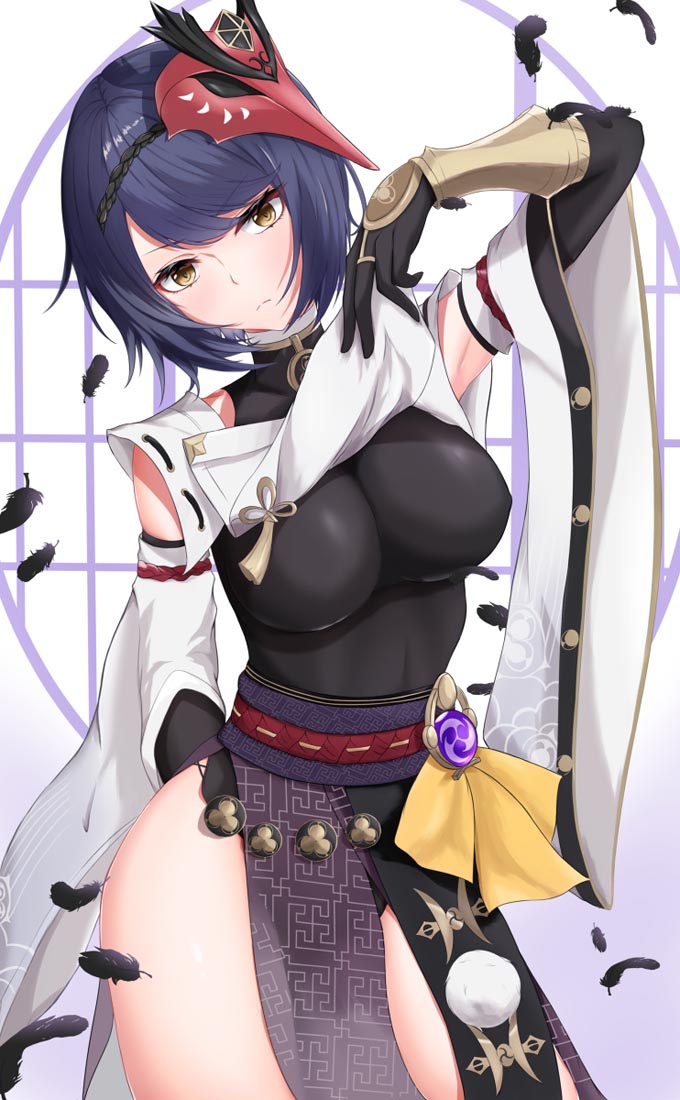 P站二次元同人图#晚安原神【211016】