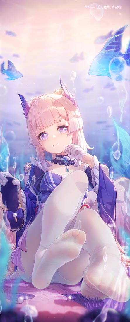 P站二次元同人图#晚安原神【211016】