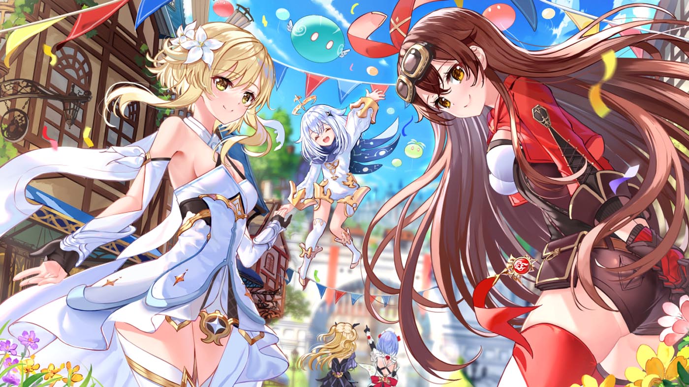 Pixiv二次元插画#午安原神【211017】