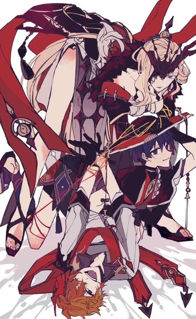 Pixiv二次元插画#午安原神【211017】