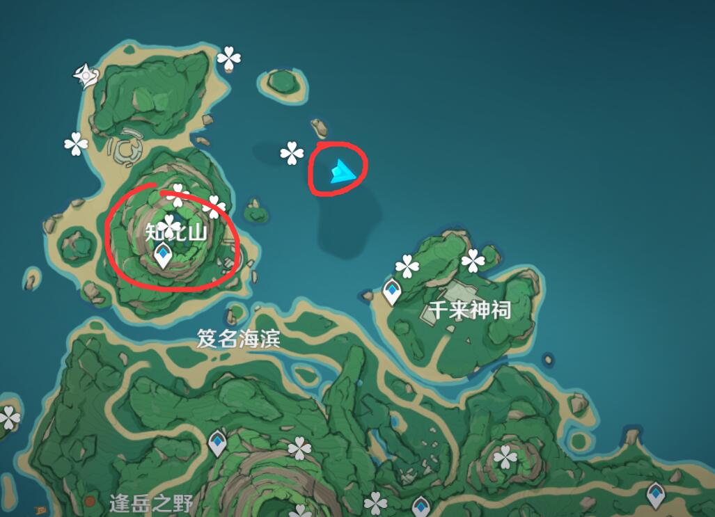 原神攻略：稻妻 鹤观岛—知比山地宫 【5个火把】 解密