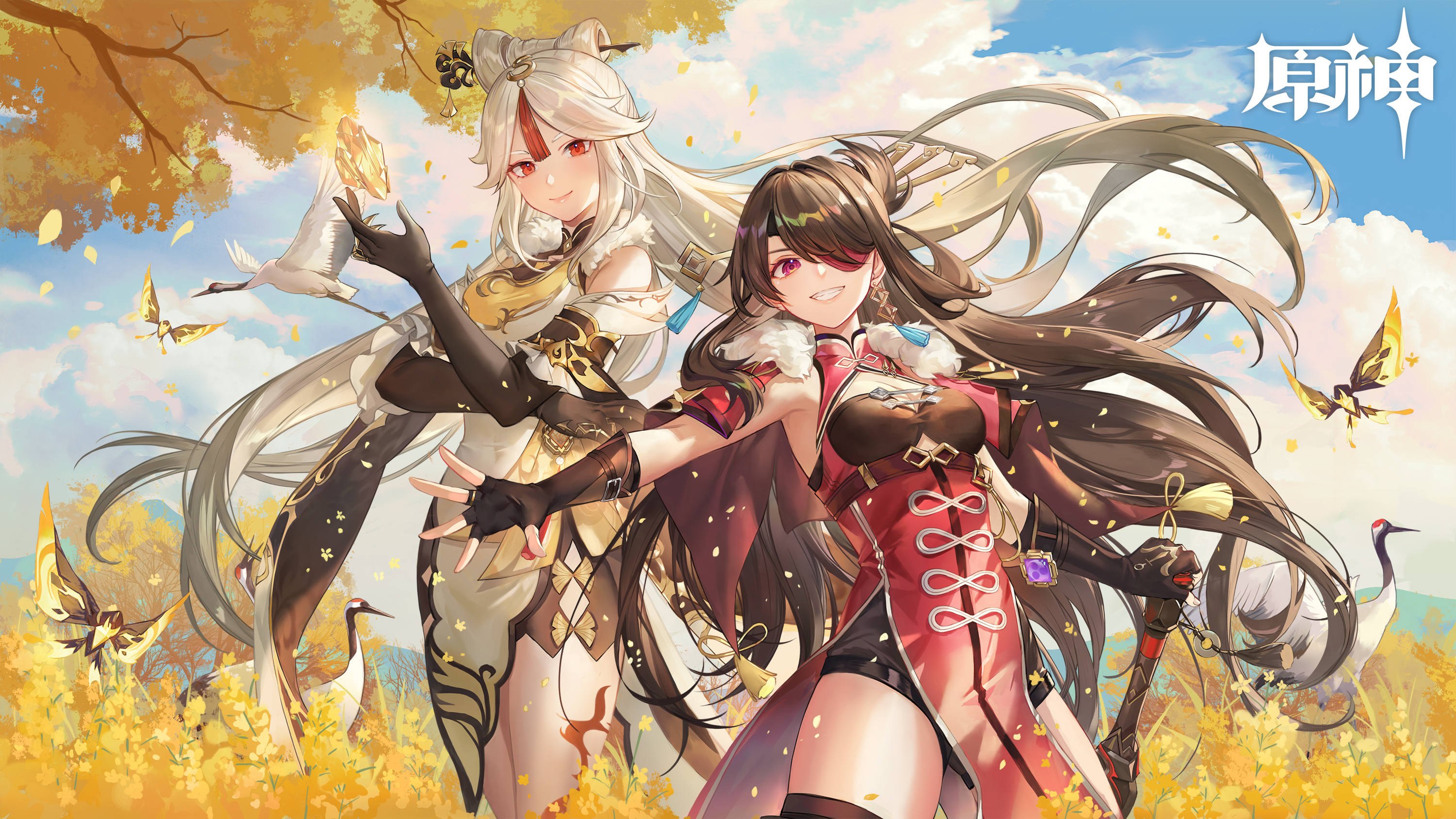 原神：B站官方号800万粉丝 官方纪念壁纸