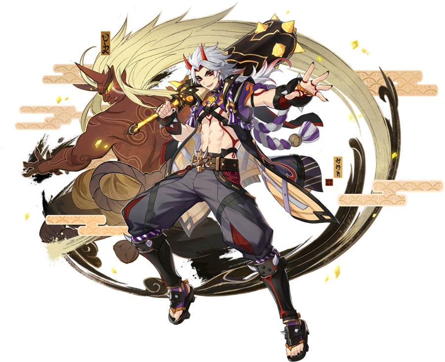 原神内鬼：2.3新角色 “荒泷一斗” 天赋命座突破材料一览