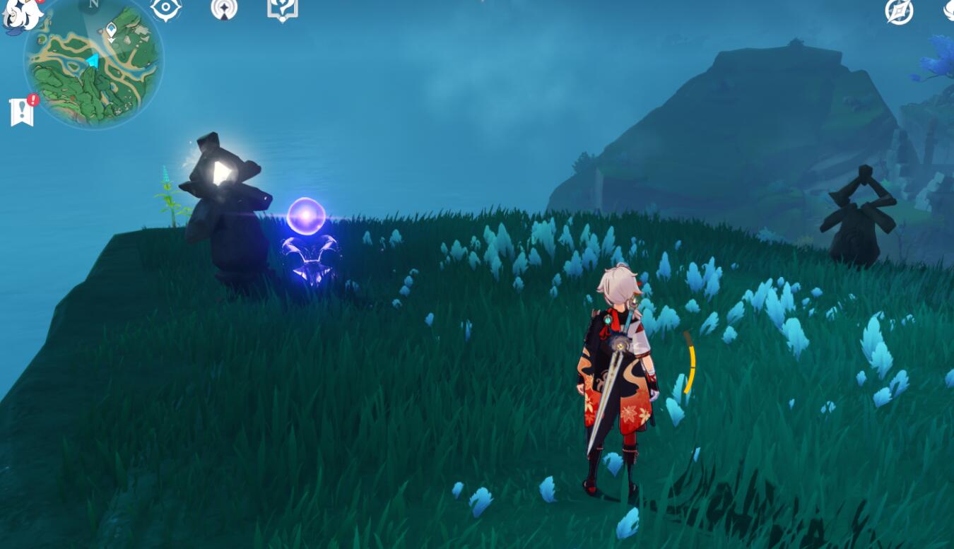 原神攻略：稻妻 鹤观岛—知比山地宫【壁画上的三个宝珠】大型解密