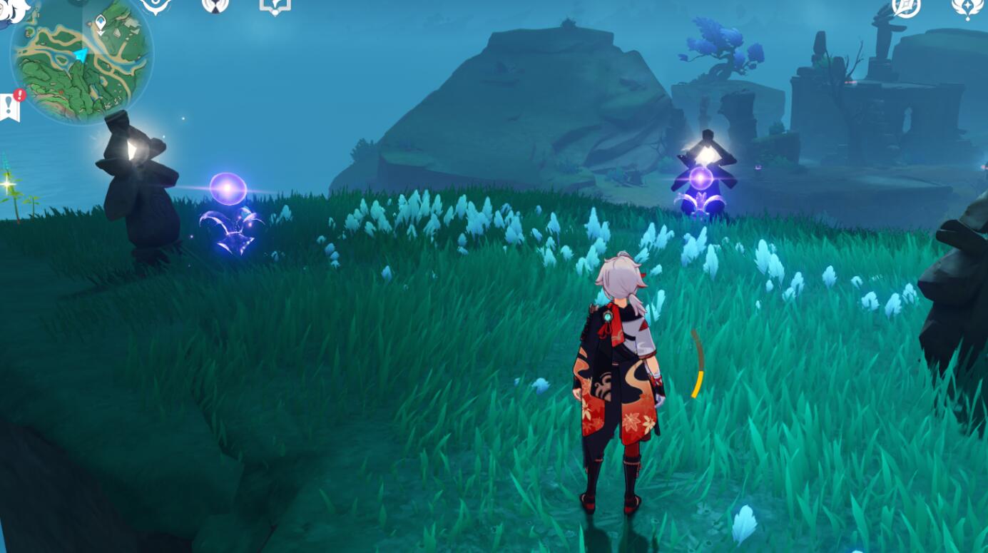 原神攻略：稻妻 鹤观岛—知比山地宫【壁画上的三个宝珠】大型解密