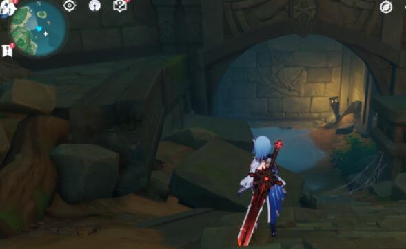 原神攻略：稻妻 鹤观岛—知比山【6个壁画解密、最后的雷神瞳】