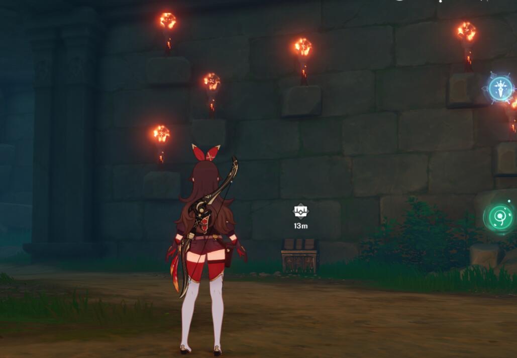 原神攻略：稻妻 鹤观岛—知比山【6个壁画解密、最后的雷神瞳】