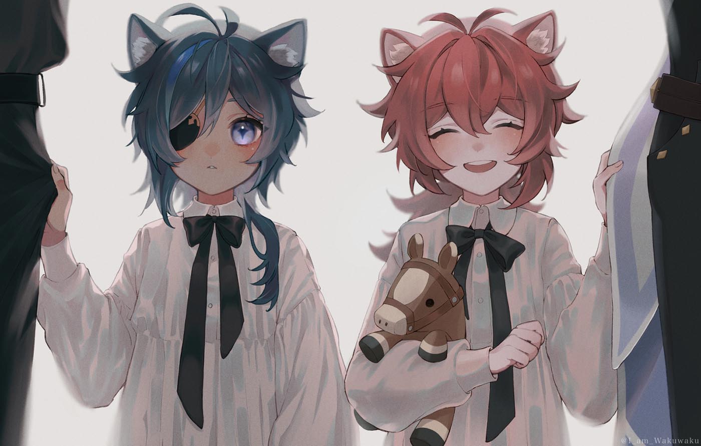 游戏同人图#晚安原神【211022】