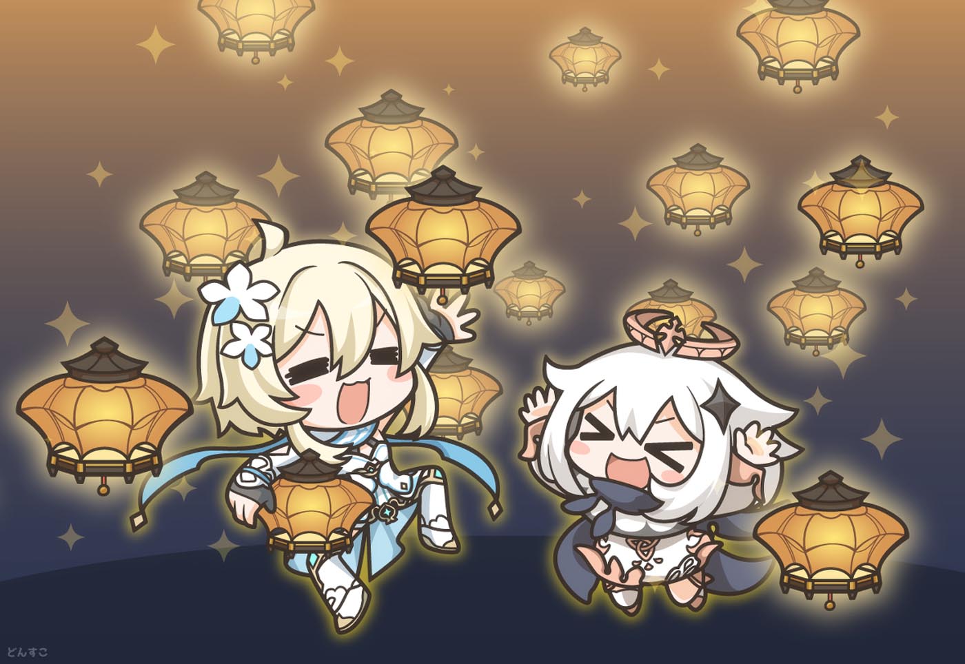 游戏同人插画#早安原神【211023】