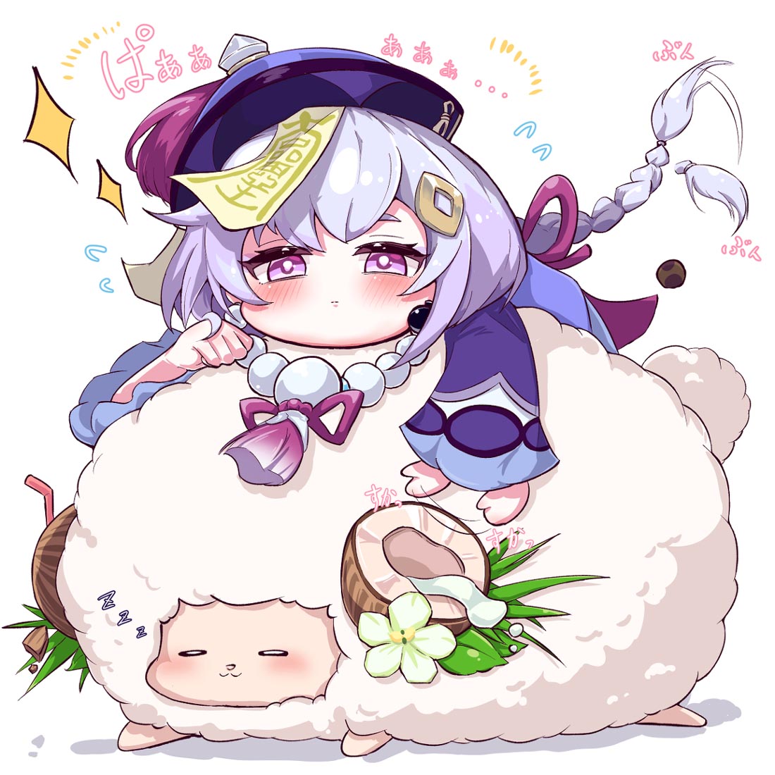 游戏同人插画#晚安原神【211023】