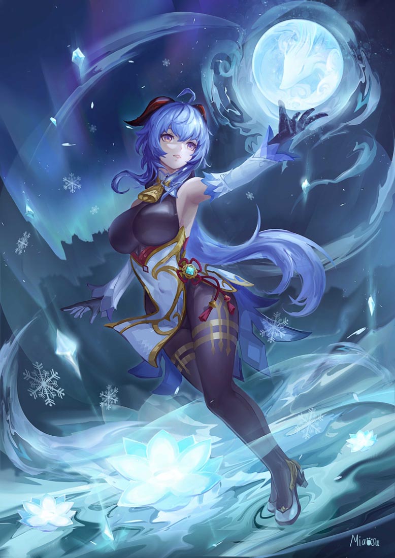 二次元插画#晚安原神【211024】