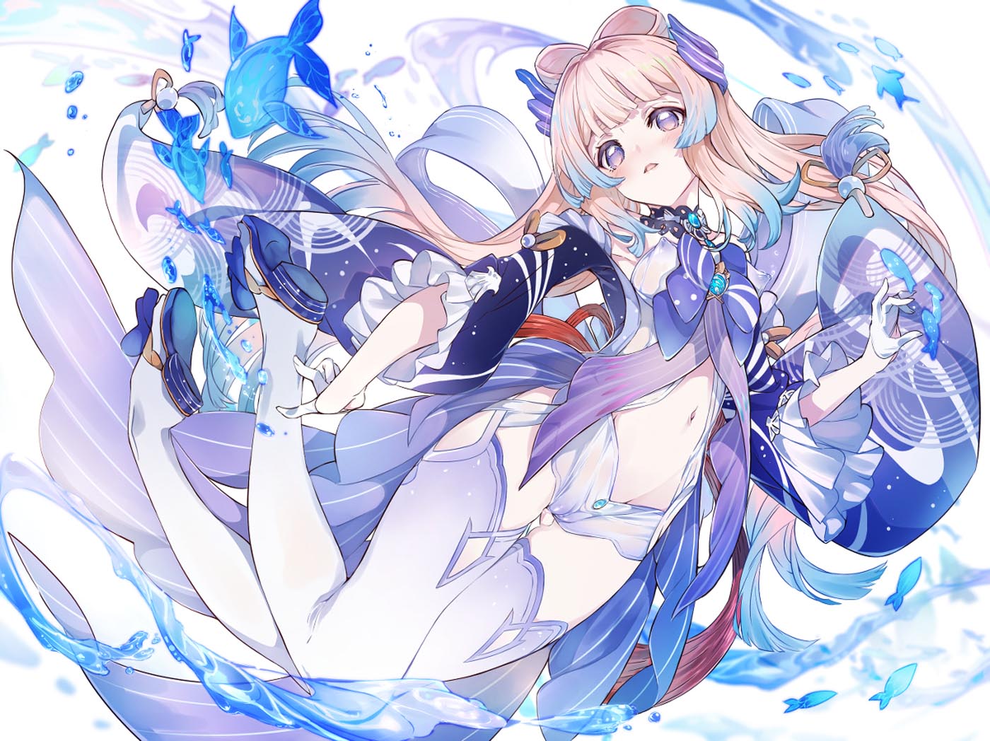 二次元插画#晚安原神【211024】