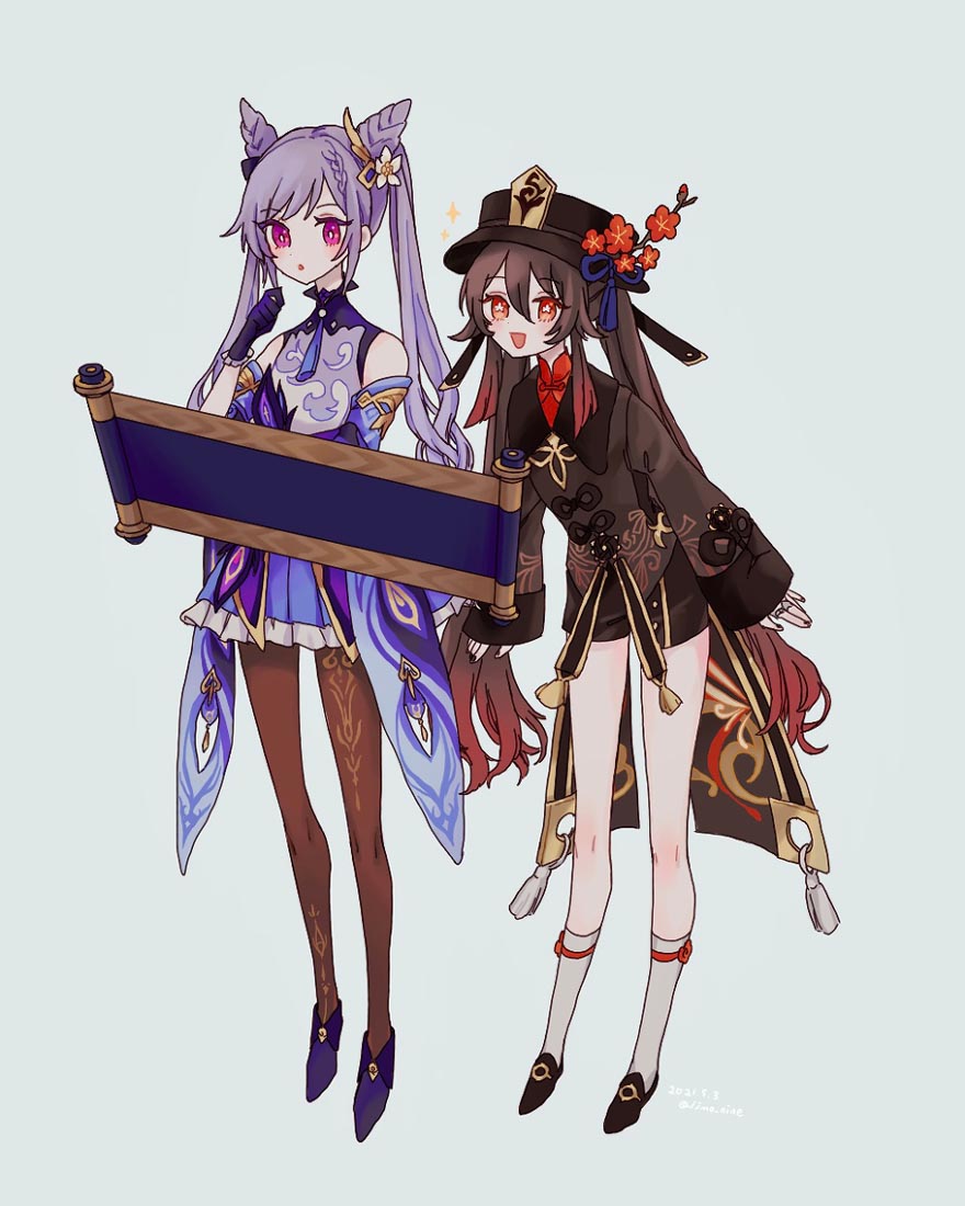 二次元插画#午安原神【211025】