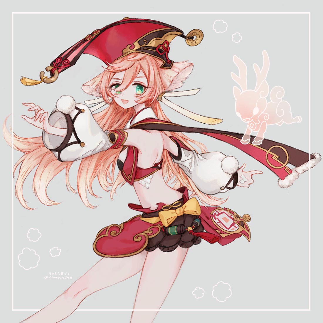 二次元插画#午安原神【211025】