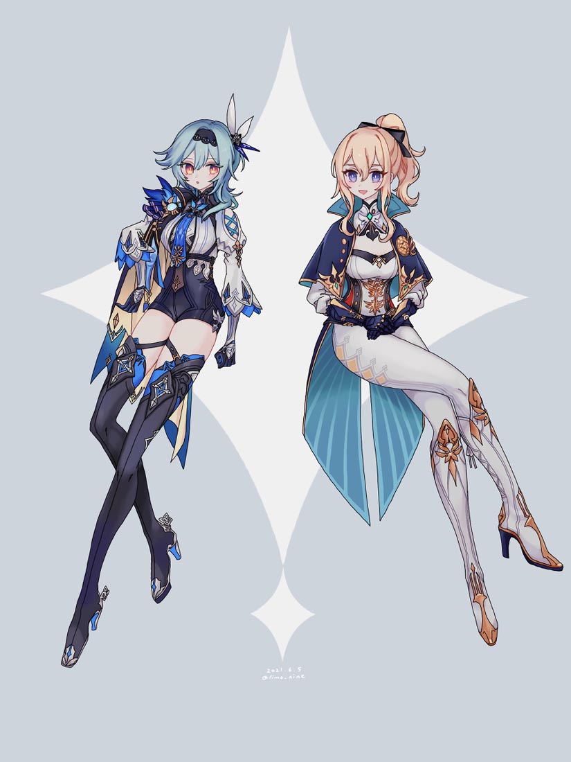 二次元插画#午安原神【211025】