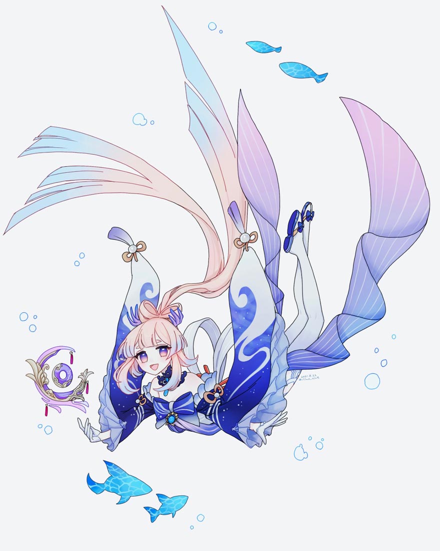 二次元插画#午安原神【211025】