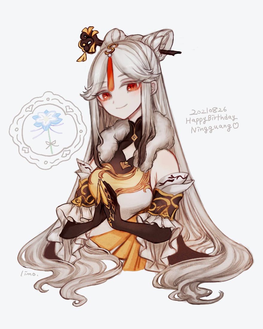 二次元插画#晚安原神【211025】