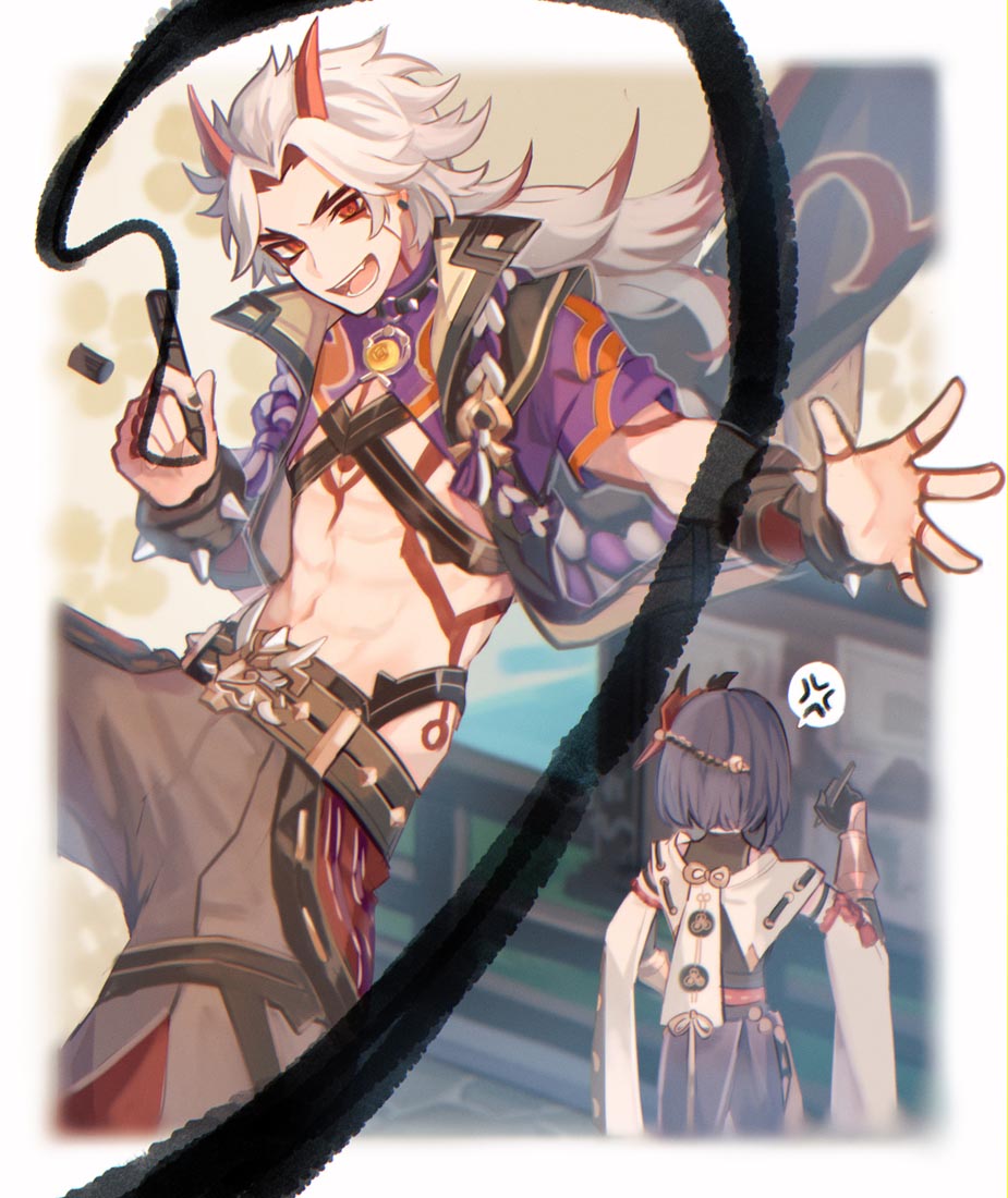 二次元美图#午安原神【211026】