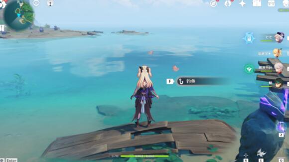 原神攻略:鹤观【幽灵“伊部”的委托】—【鹤观隐藏钓鱼点】插图3 原神攻略:鹤观【幽灵“伊部”的委托】—【鹤观隐藏钓鱼点】