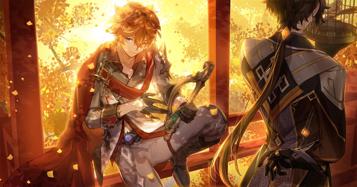 Pixiv二次元插画#晚安原神【211029】