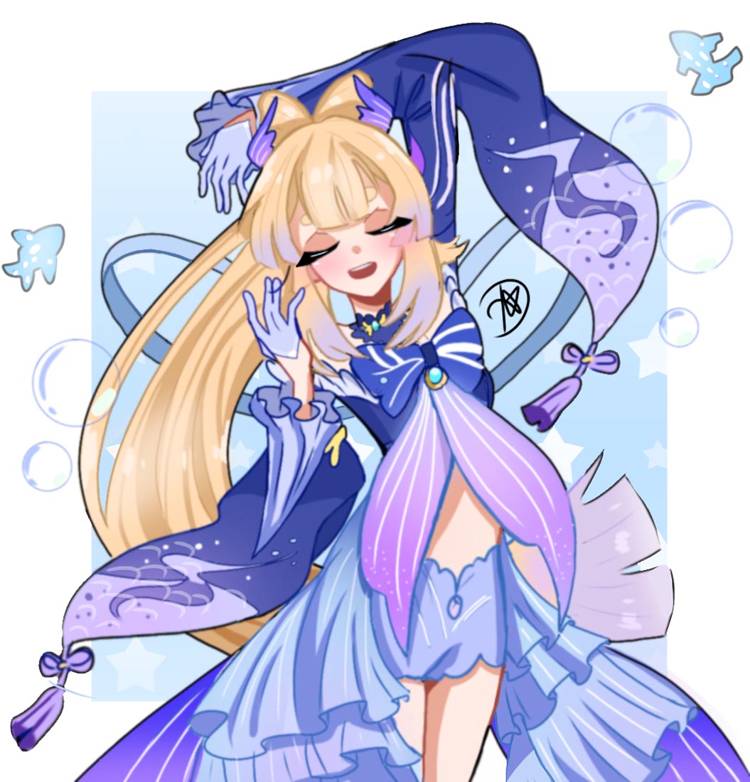 Pixiv二次元插画#晚安原神【211029】