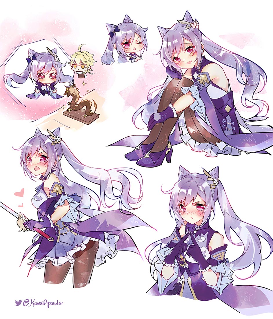 Pixiv二次元插画#晚安原神【211029】