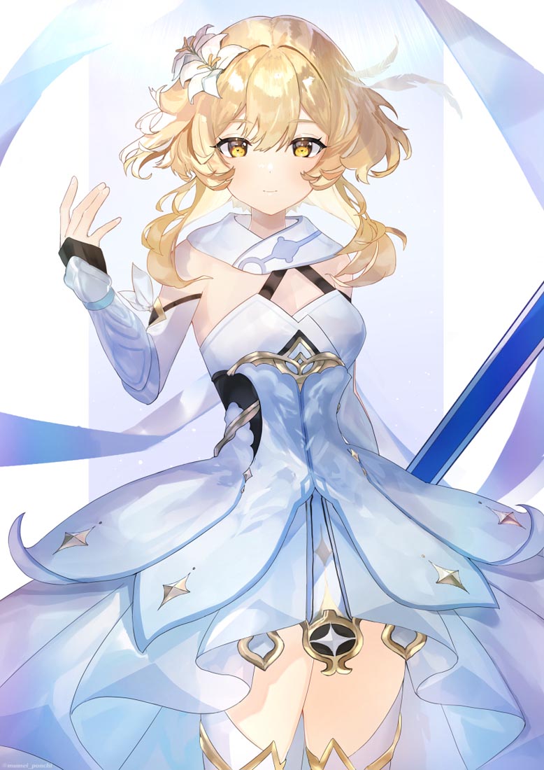 Pixiv二次元插画#晚安原神【211029】