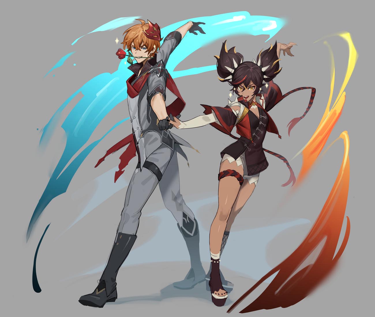 Pixiv二次元插画#晚安原神【211029】