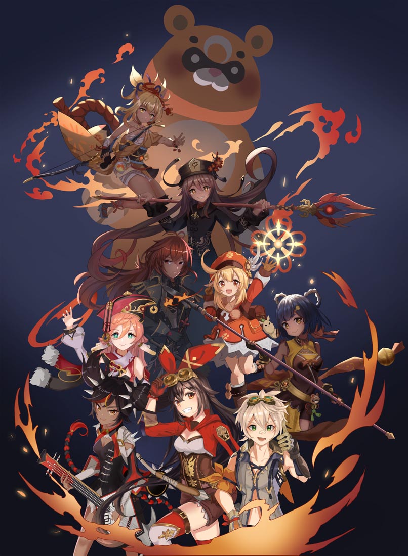 Pixiv美图#早安原神【211030】