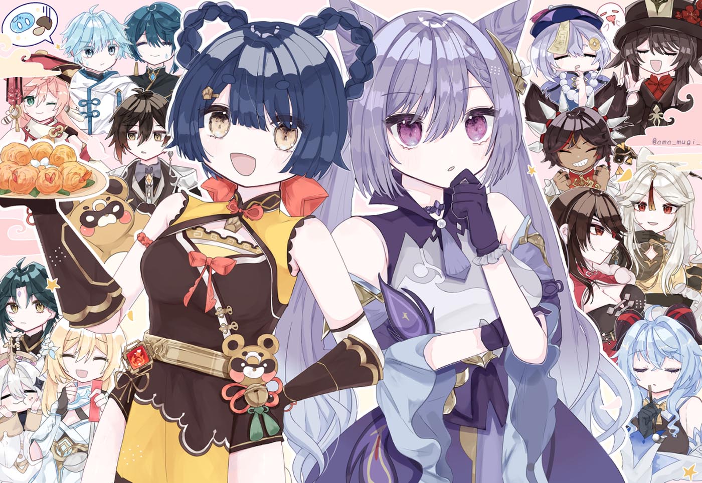 Pixiv好图#午安原神【211031】