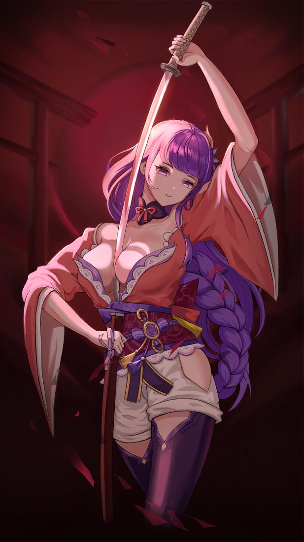 二次元美少女插画#早安原神【211101】