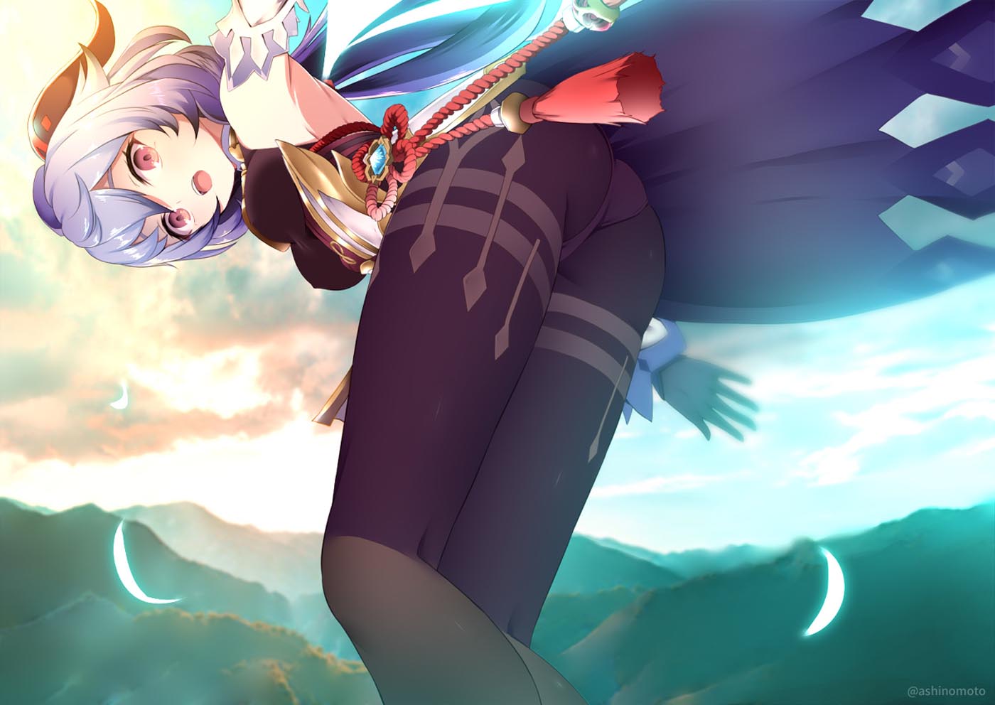 二次元美少女插画#早安原神【211101】