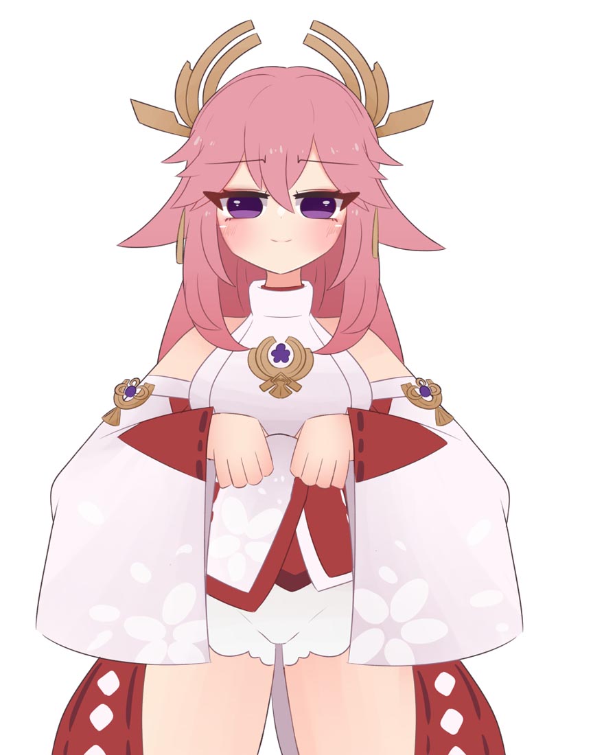 二次元美少女插画#午安原神【211101】