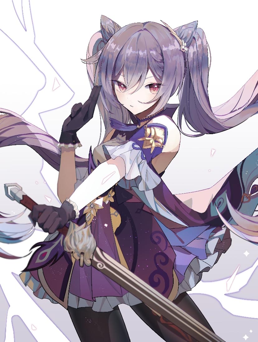 二次元美少女插画#晚安原神【211101】