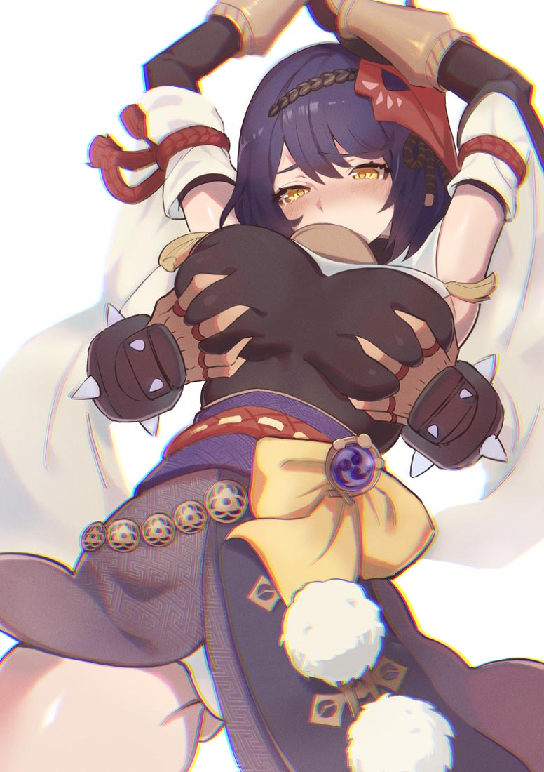 二次元美少女插画#晚安原神【211101】