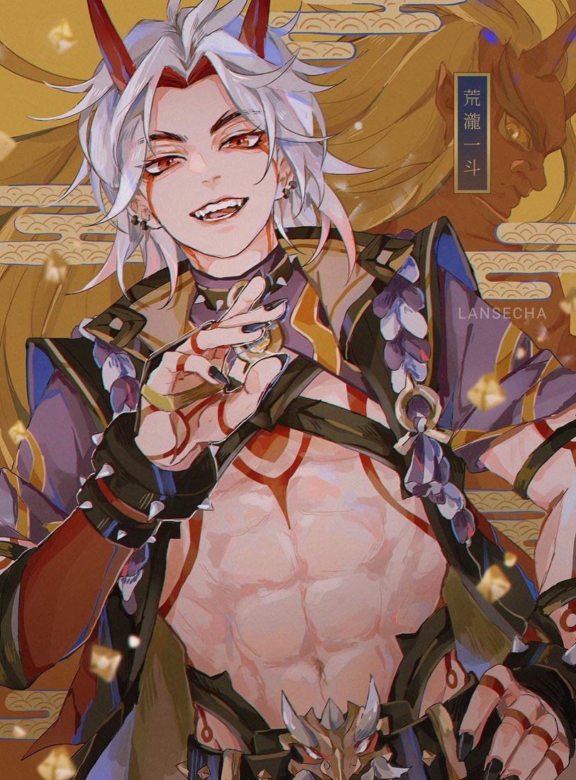 二次元美少女插画#晚安原神【211101】