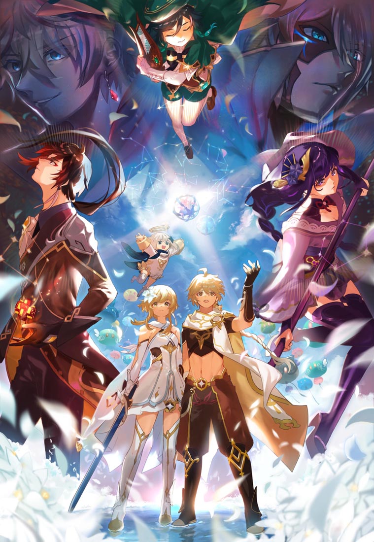 二次元美少女插画#早安原神【211102】