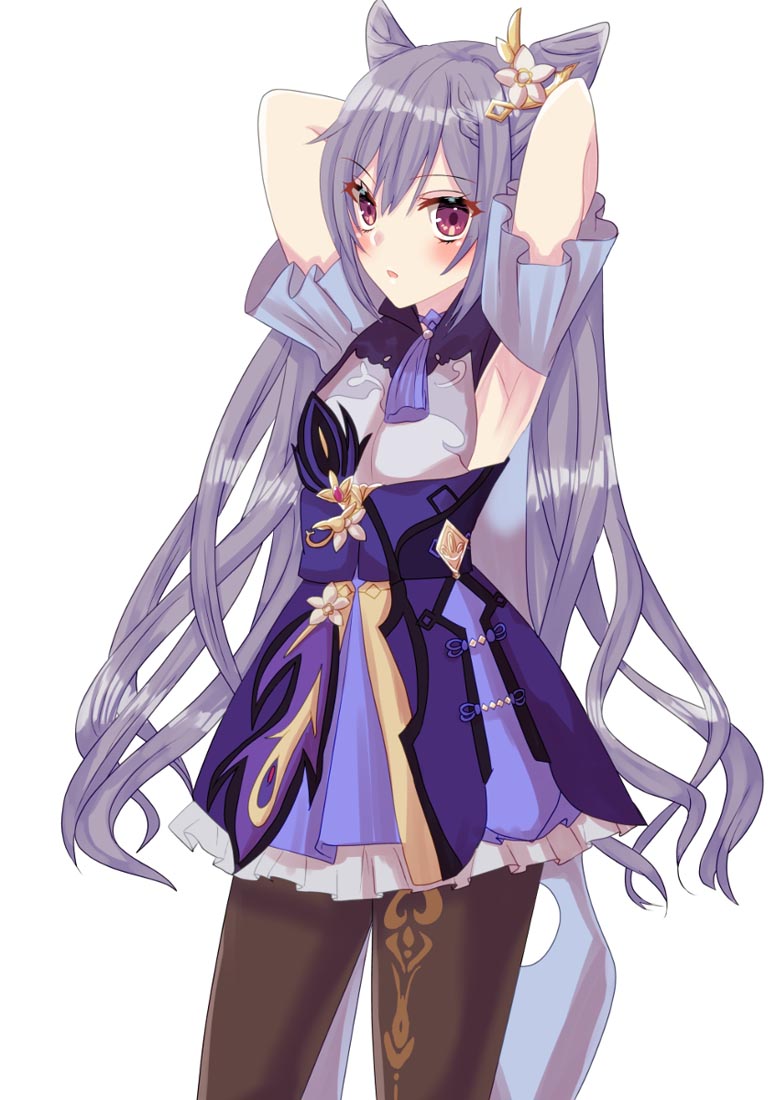 二次元美少女插画#晚安原神【211102】