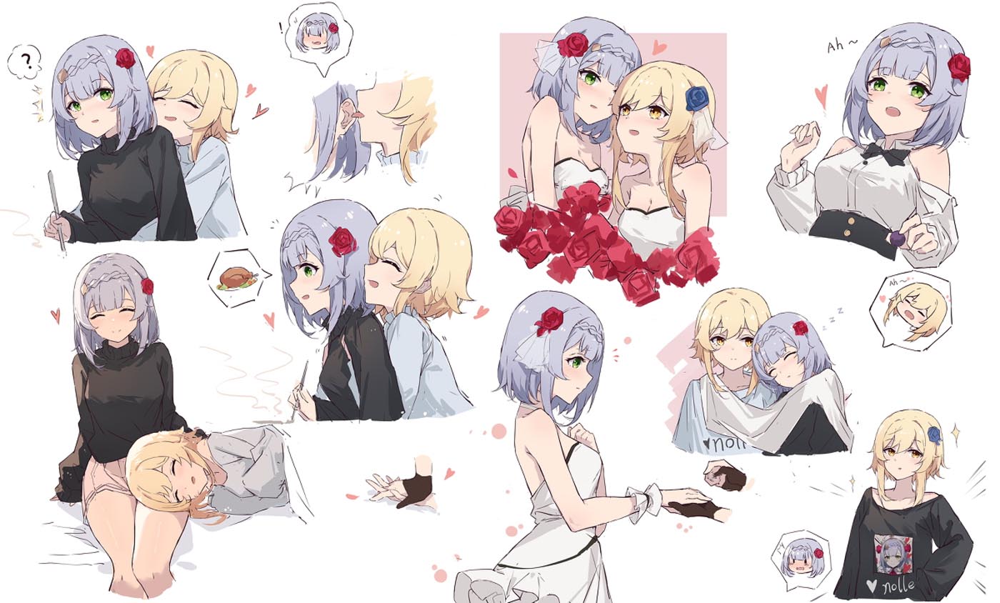 原神同人本子#晚安原神【211107】