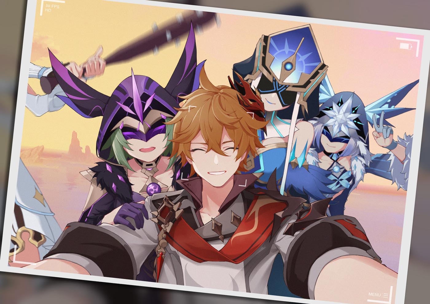 原神同人#午安原神【211108】