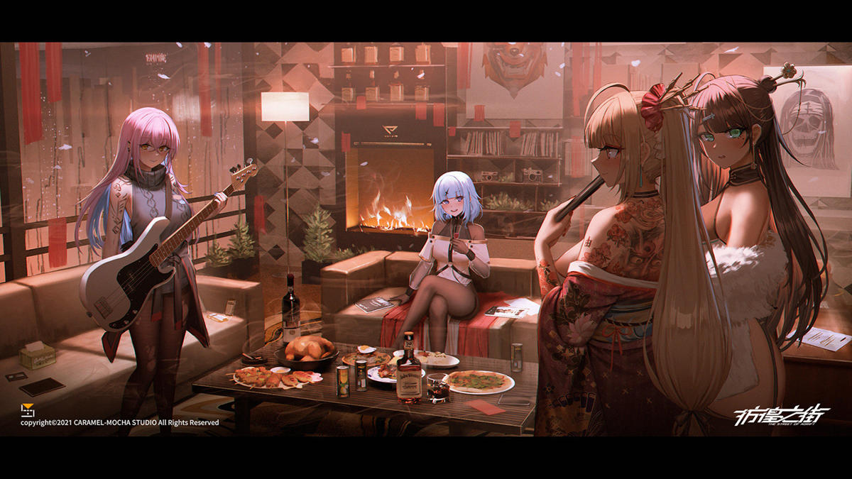 百合AVG游戏《彷徨之街》官网上线，22年5月发售